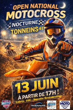 Open National de Motocross nocturne à Tonneins